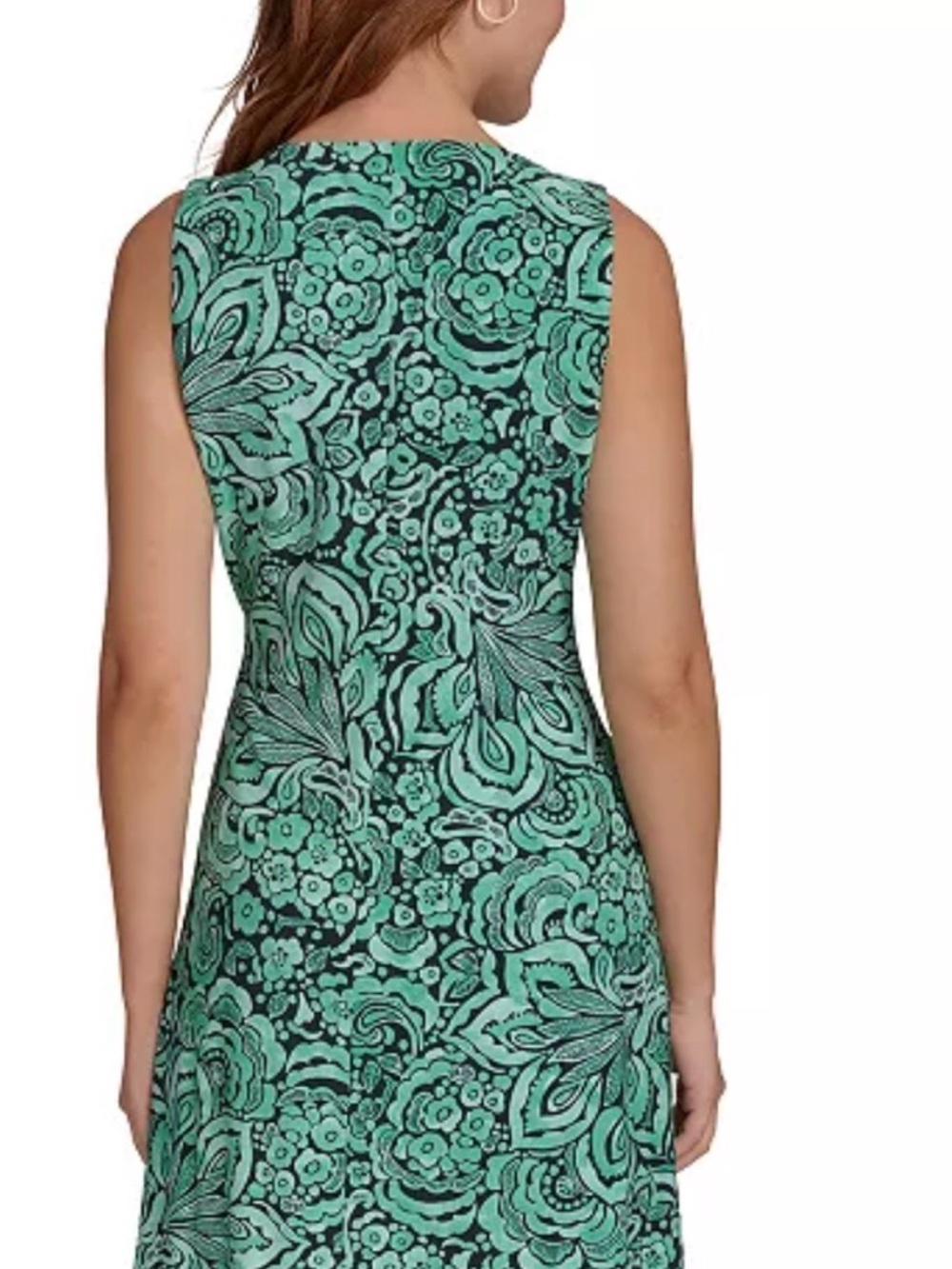 Tommy Hillfiger Sleeveless Printed Mini Shift Dress - Picture 2 of 6